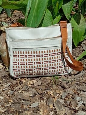 Fossil Corey Leather In Vanilla